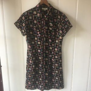 Vintage rayon dress by Shana